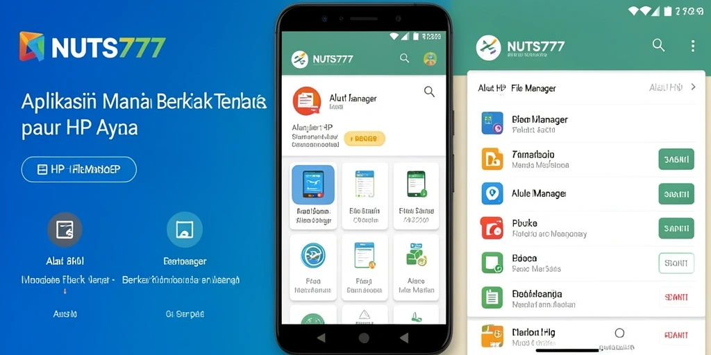 Tampilan antarmuka NUTS777 menunjukkan kemudahan navigasi berkas.