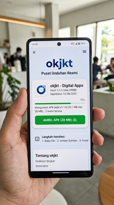 Unduh APK okjkt Terbaru untuk Pengguna Android di Indonesia
