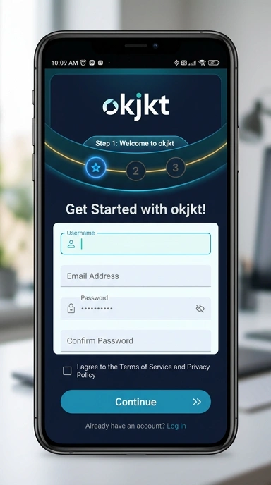 Panduan Membuat Akun Baru di okjkt