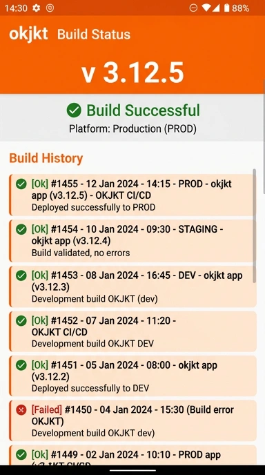 Riwayat Versi Aplikasi okjkt untuk Android